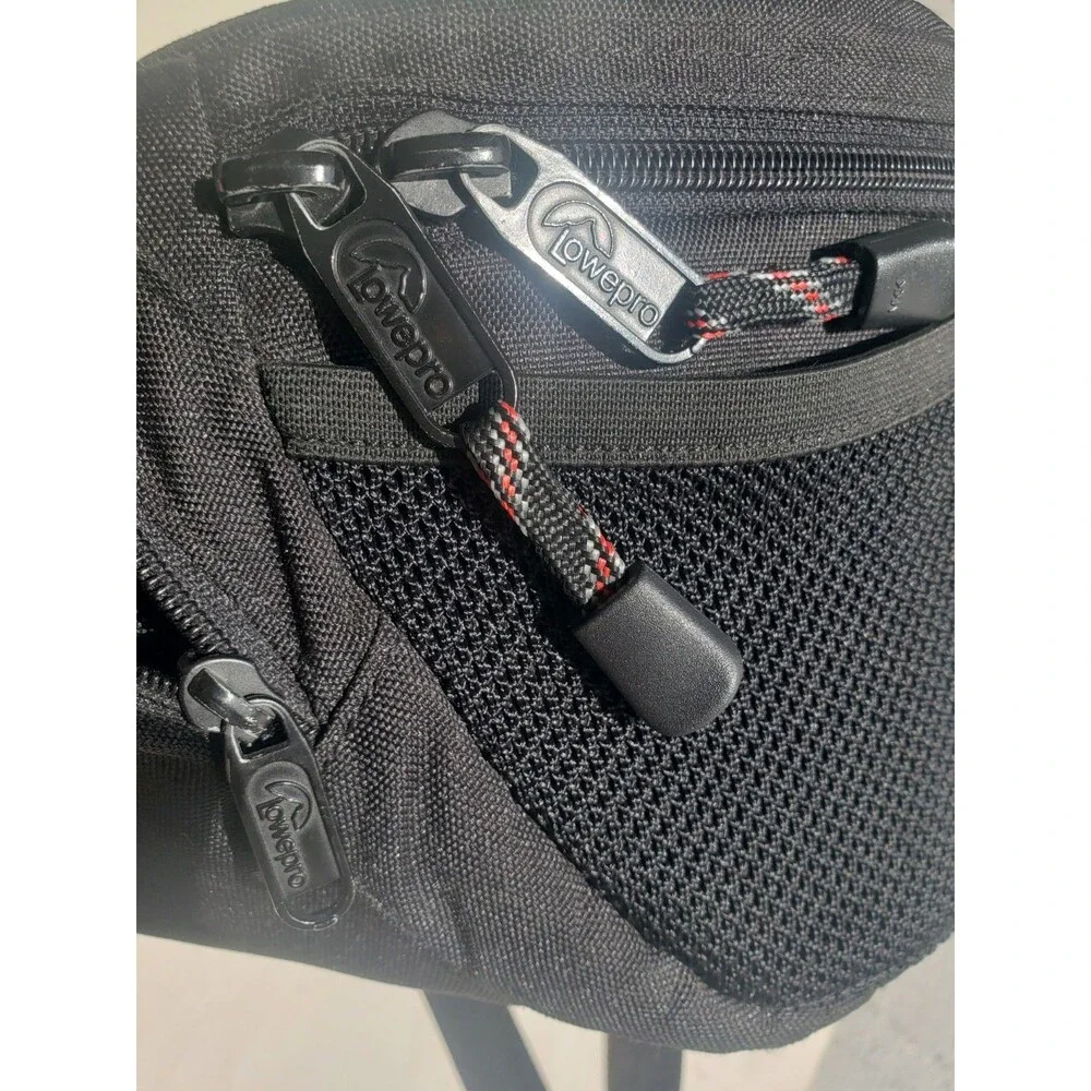 Lowepro Orion Waist Hip Pack Black Camera Lens Gadget Bag Padded Divider